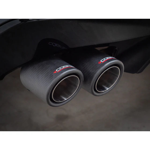 COBRA SPORT - BMW 330e (G20) (19>) Non-Valved Venom Quad Exit Rear Axle Back M3 Style Performance Exhaust