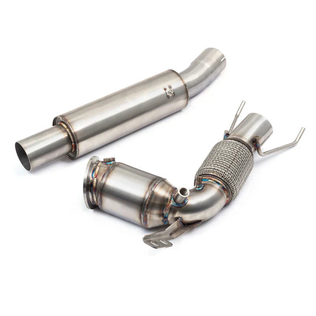 COBRA SPORT - BMW M135i (F40) Front Downpipe Sports Cat / De-Cat To Cobra Sport Performance Exhaust Package