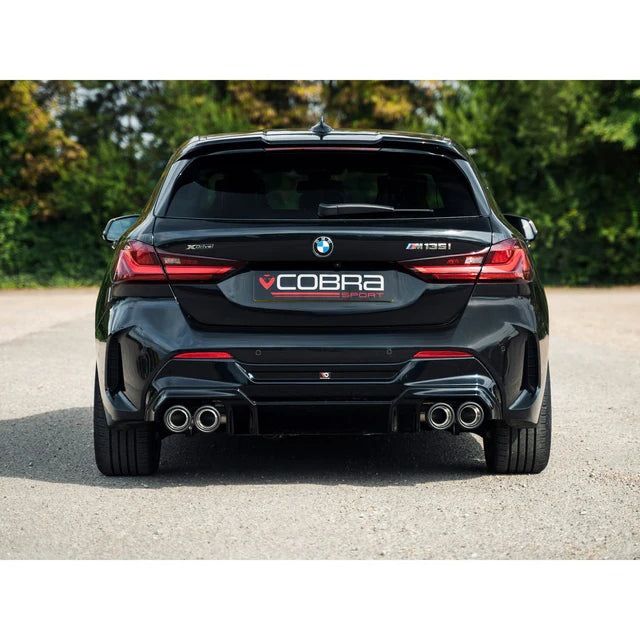 COBRA SPORT - BMW M135i (F40) Quad Exit GPF/PPF Back M3 Style Performance Exhaust