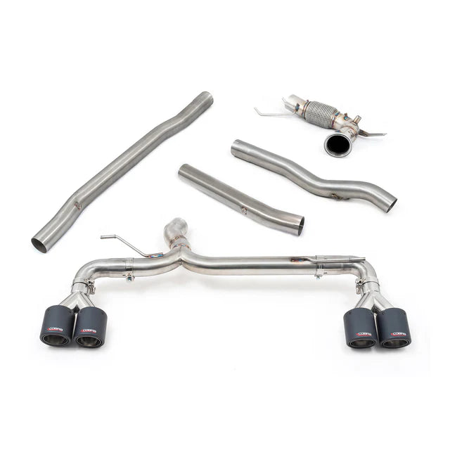 COBRA SPORT - BMW M135i (F40) Venom Quad Exit Turbo Back M3 Style Race Box Delete Performance Exhaust