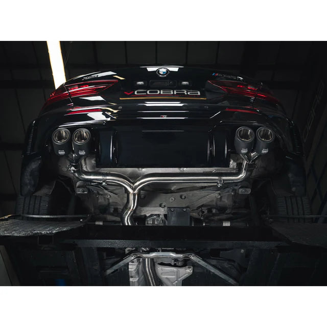 COBRA SPORT - BMW M135i (F40) Venom Quad Exit Turbo Back M3 Style Race Box Delete Performance Exhaust