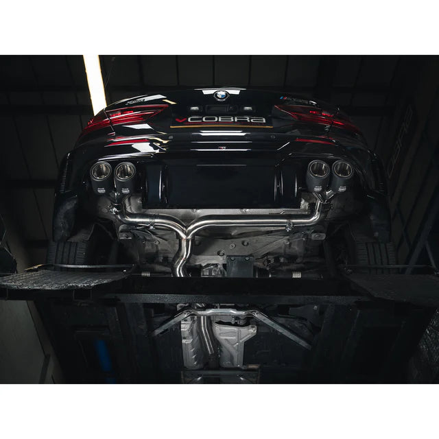 COBRA SPORT - BMW M135i (F40) Quad Exit GPF/PPF Back Non-Valved Race Box Delete M3 Style Performance Exhaust