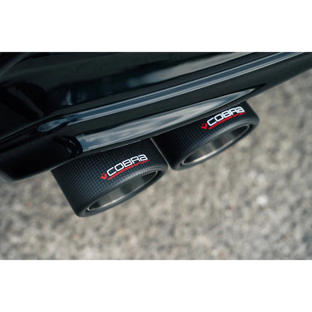 COBRA SPORT - BMW M135i (F40) Venom Quad Exit M3 Style Race Box Delete Cat Back Performance Exhaust