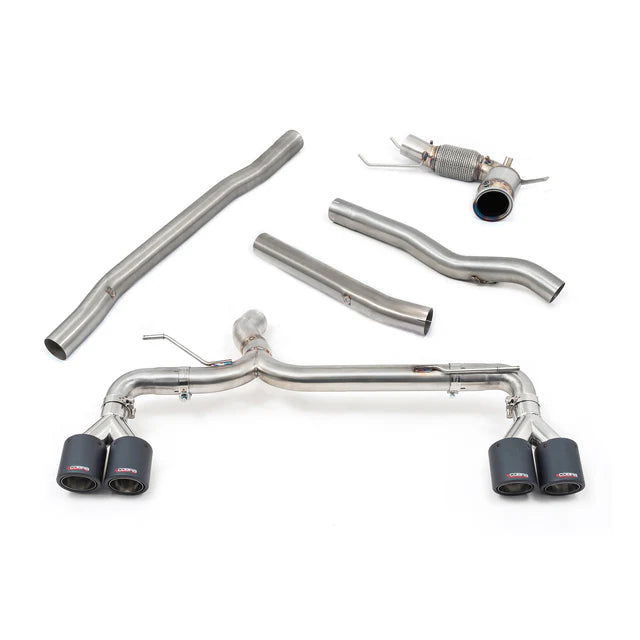 COBRA SPORT - BMW M135i (F40) Venom Quad Exit Turbo Back M3 Style Race Box Delete Performance Exhaust