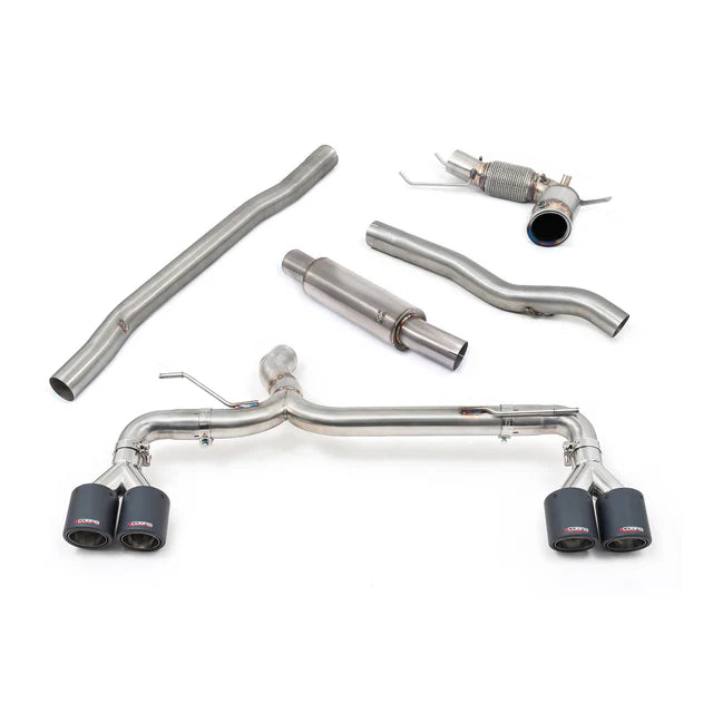 COBRA SPORT - BMW M135i (F40) Venom Quad Exit Turbo Back M3 Style Race Box Delete Performance Exhaust