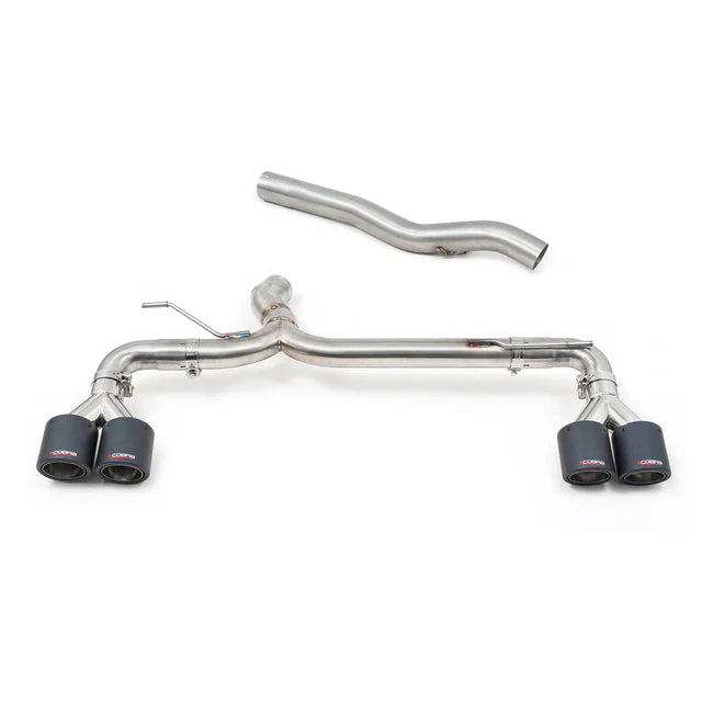 COBRA SPORT - BMW M135i (F40) Quad Exit GPF/PPF Back Non-Valved Race Box Delete M3 Style Performance Exhaust