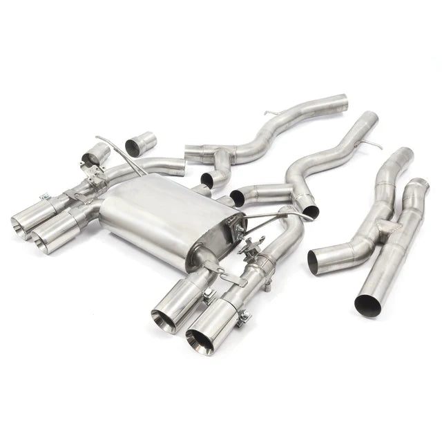 COBRA SPORT - BMW M4 Competition (F82 LCI) Coupé 3" Valved Secondary GPF Back Performance Exhaust