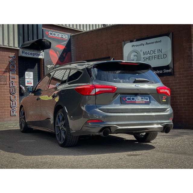 COBRA SPORT - Ford Focus ST Estate (Mk4) Front Downpipe Sports Cat / De-Cat Performance Exhaust