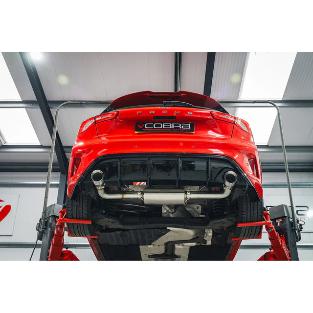 COBRA SPORT - Ford Focus ST-Line 1.0L 125PS (Mk4) Dual Exit 'ST Style' Rear Performance Exhaust
