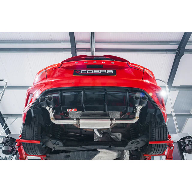 COBRA SPORT - Ford Focus ST-Line 1.0L 125PS (Mk4) Quad Exit Rear Performance Exhaust