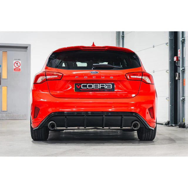 COBRA SPORT - Ford Focus ST-Line 1.0L 125PS (Mk4) Dual Exit 'ST Style' Rear Performance Exhaust