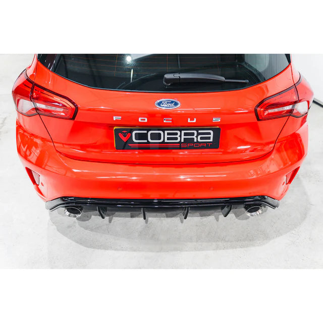 COBRA SPORT - Ford Focus ST-Line 1.0L 125PS (Mk4) Dual Exit 'ST Style' Rear Performance Exhaust