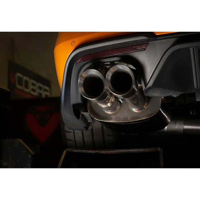 COBRA SPORT - Ford Mustang 5.0 V8 GT (2018>) Facelift 3" Valved Cat Back Performance Exhaust