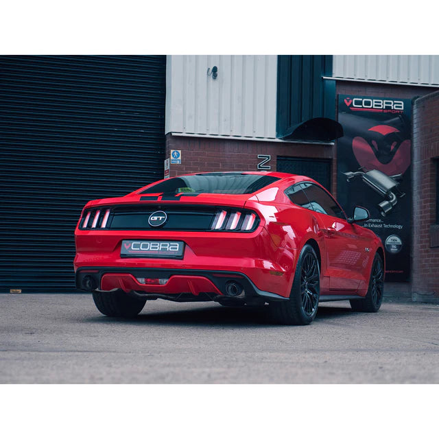 COBRA SPORT - Ford Mustang 5.0 V8 GT (2015-18) 2.5" Venom Box Delete Axle Back Performance Exhaust