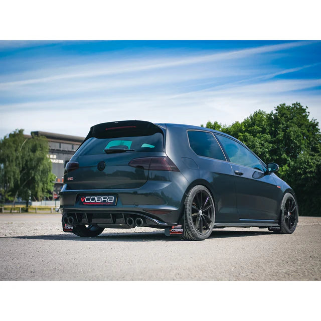 COBRA SPORT - VW Golf GTI (MK7) 2.0 TSI (5G) (12-17) Quad Exit Cat Back Golf R Style Performance Exhaust