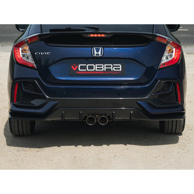 COBRA SPORT -Honda Civic Sport 1.5 VTEC (182PS) (17-22) Venom Rear Performance Exhaust