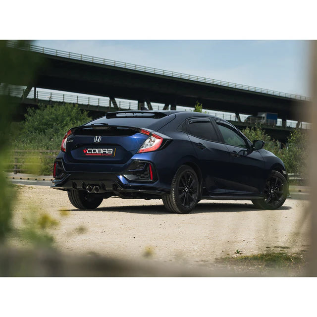 COBRA SPORT -Honda Civic Sport 1.5 VTEC (182PS) (17-22) Venom Rear Performance Exhaust