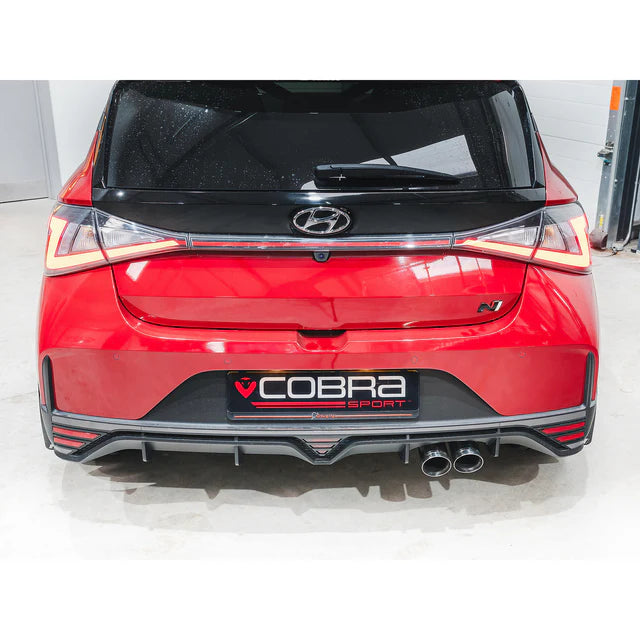 COBRA SPORT -Hyundai i20 N Valved Cat Back Performance Exhaust