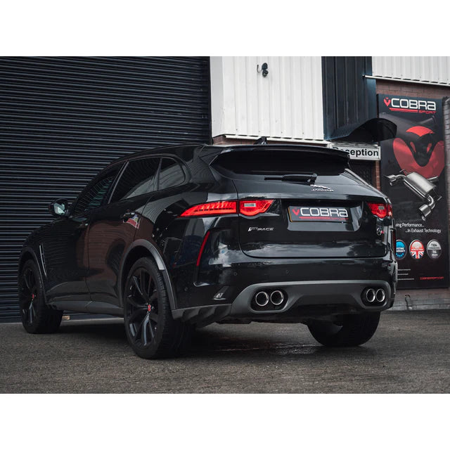COBRA SPORT -Jaguar F-Pace SVR Resonator Delete Performance Exhaust Pipe