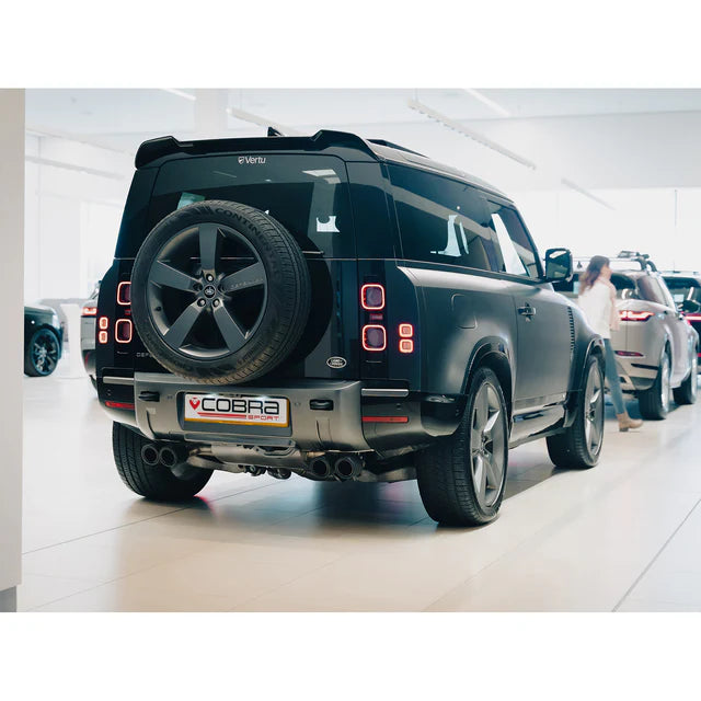 COBRA SPORT - Land Rover Defender 90 V8 P525 (21>) Non-Valved GPF/PPF Back Performance Exhaust