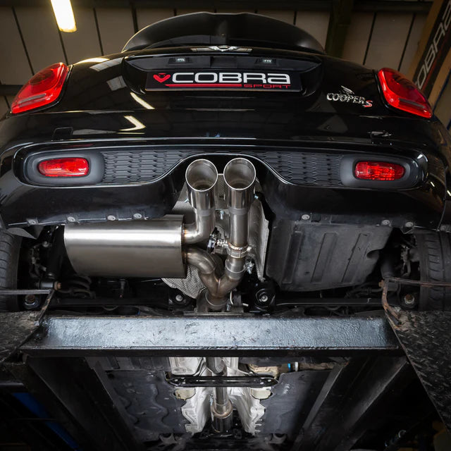 COBRA SPORT - Mini (Mk3) Cooper S / JCW (F56 LCI) Facelift 3" Valved Cat Back Performance Exhaust