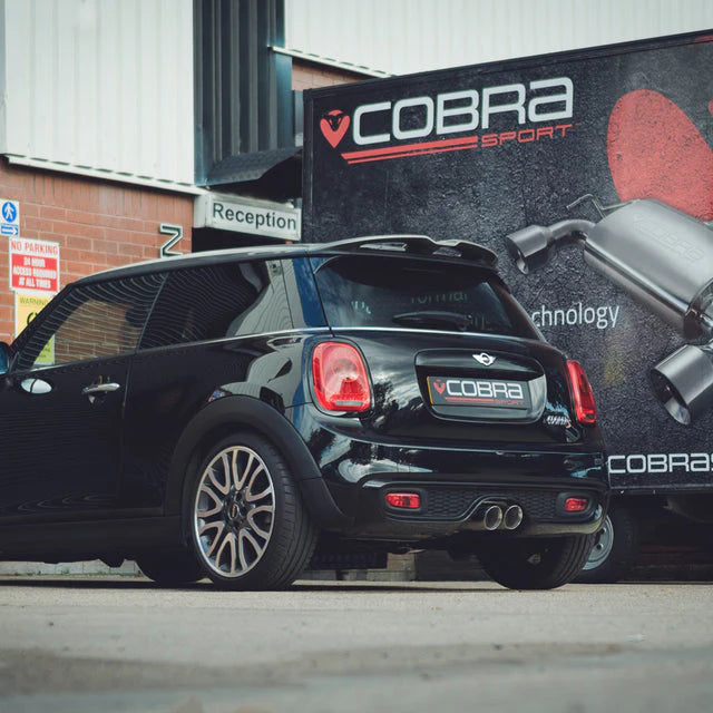 COBRA SPORT - Mini (Mk3) Cooper S (F56 LCI) Facelift 3" Valved GPF Back Performance Exhaust