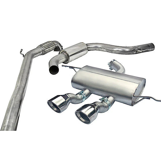 COBRA SPORT - Seat Leon Cupra R Mk2 1P 2.0 T FSI (10-12) Turbo Back Performance Exhaust