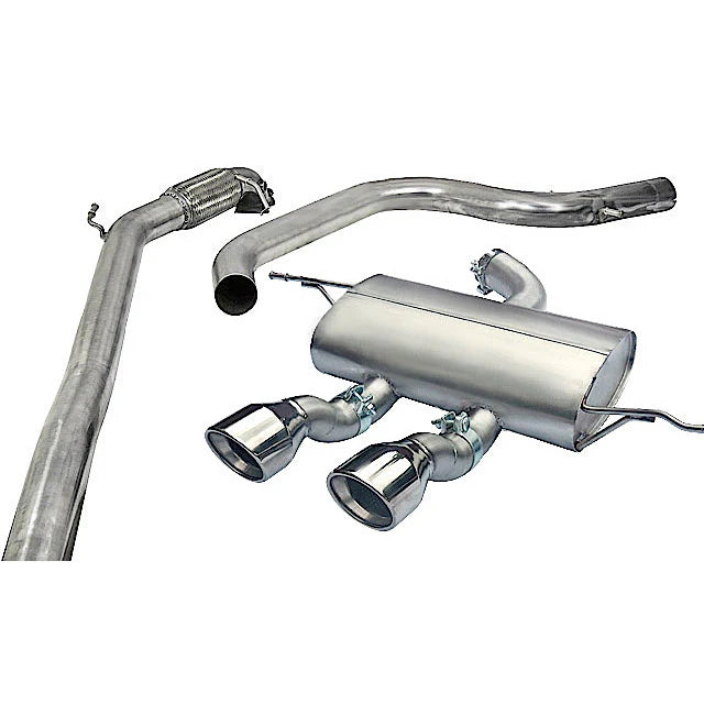 COBRA SPORT - Seat Leon Cupra R Mk2 1P 2.0 T FSI (10-12) Turbo Back Performance Exhaust