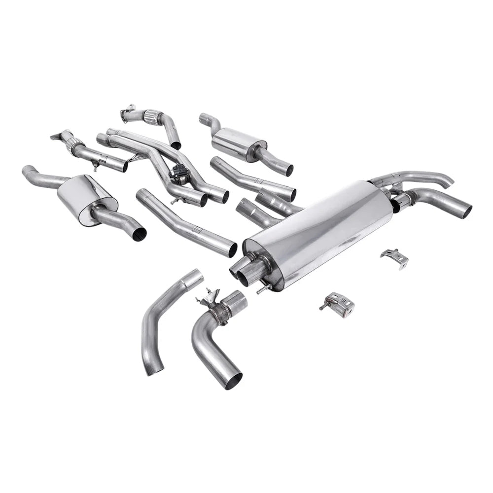 Milltek Particulate Filter-back Exhaust Audi SQ8 4.0 V8 Bi-Turbo (Petrol OPF / GPF Equipped Models) 20-25