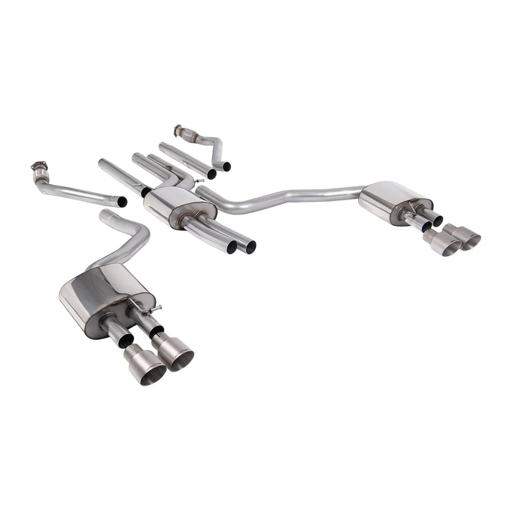 Milltek Cat Back Exhaust Audi A6 3.0TFSi V6 (S-Line Facelift Models Only) C7.5 15-18