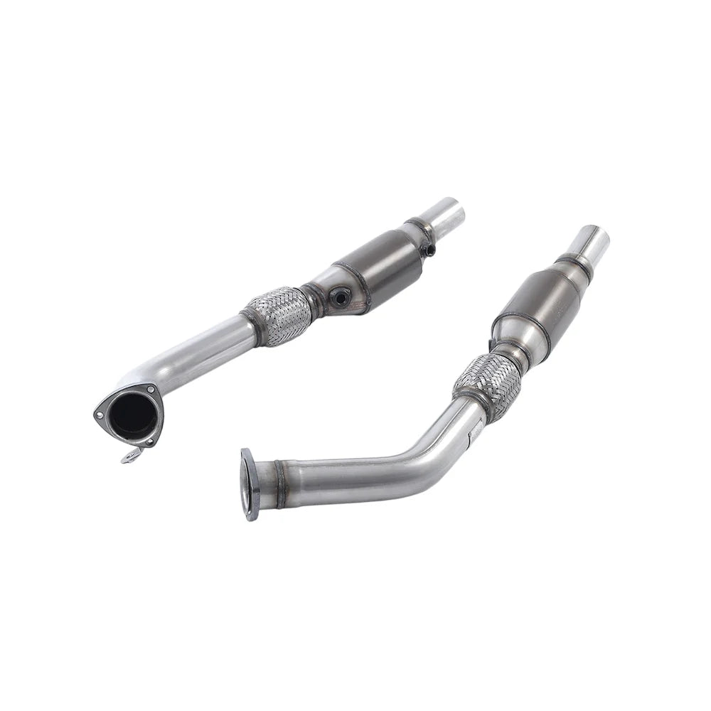 Milltek Hi-Flow Sports Cats Exhaust Audi RS4 B7 4.2 V8 Saloon Avant and Cabriolet 06-08