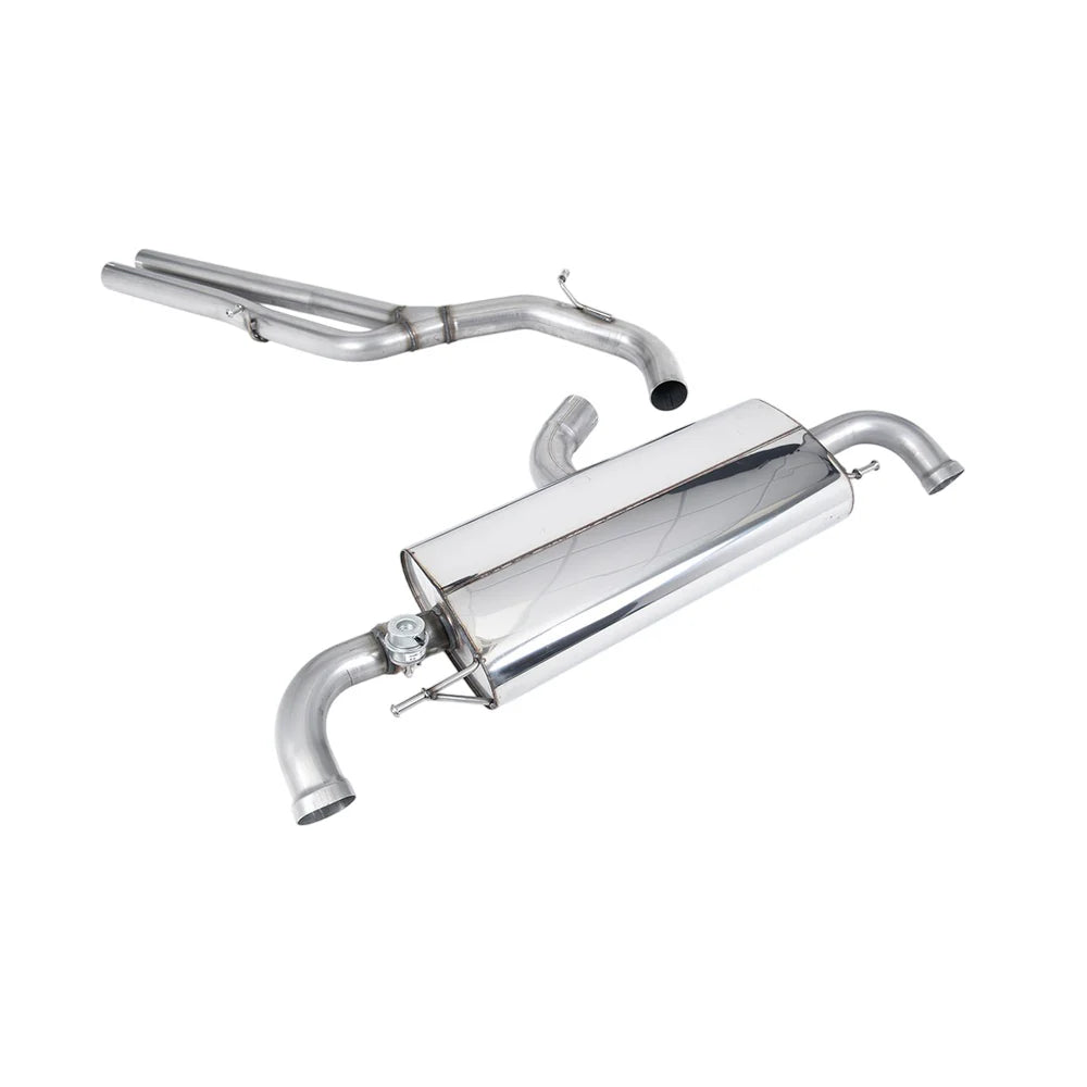 Milltek Cat Back Exhaust Audi TT Mk2 TT RS Coupe 2.5 TFSi Quattro 09-14