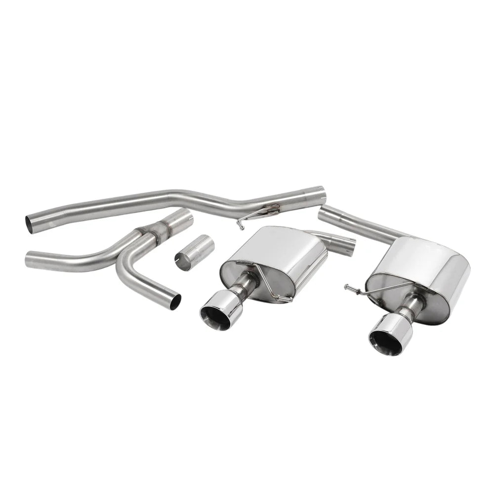 Milltek Cat Back Exhaust Audi A5 Cabriolet 3.0 TDi (DPF) Quattro 09-25