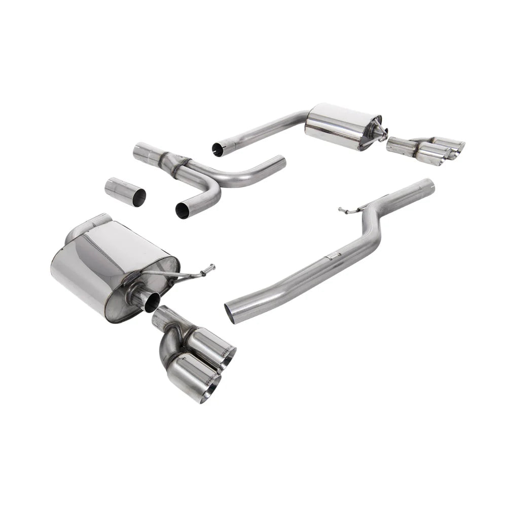 Milltek Cat Back Exhaust Audi A5 Coupe 3.0 TDi (DPF) Quattro 07-25