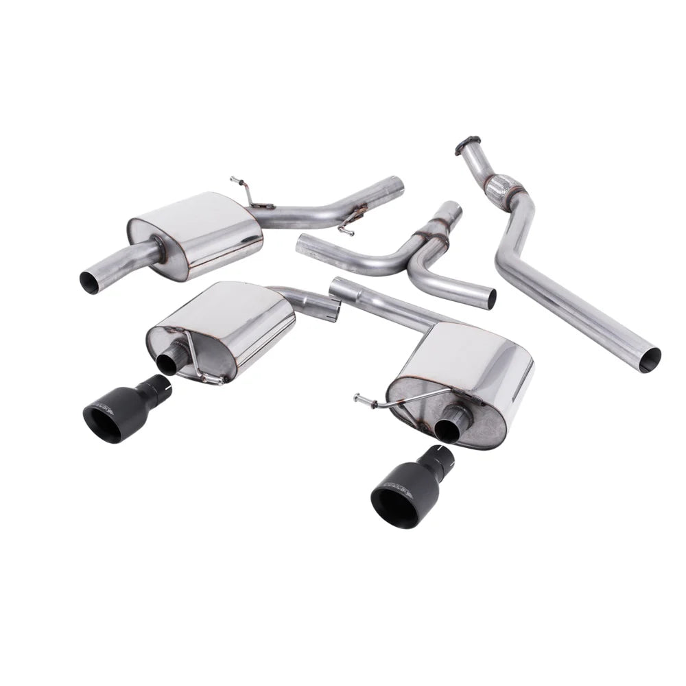Milltek Cat Back Exhaust Audi A5 Cabriolet 2.0 TFSi 2WD and Quattro (manual only) 09-25
