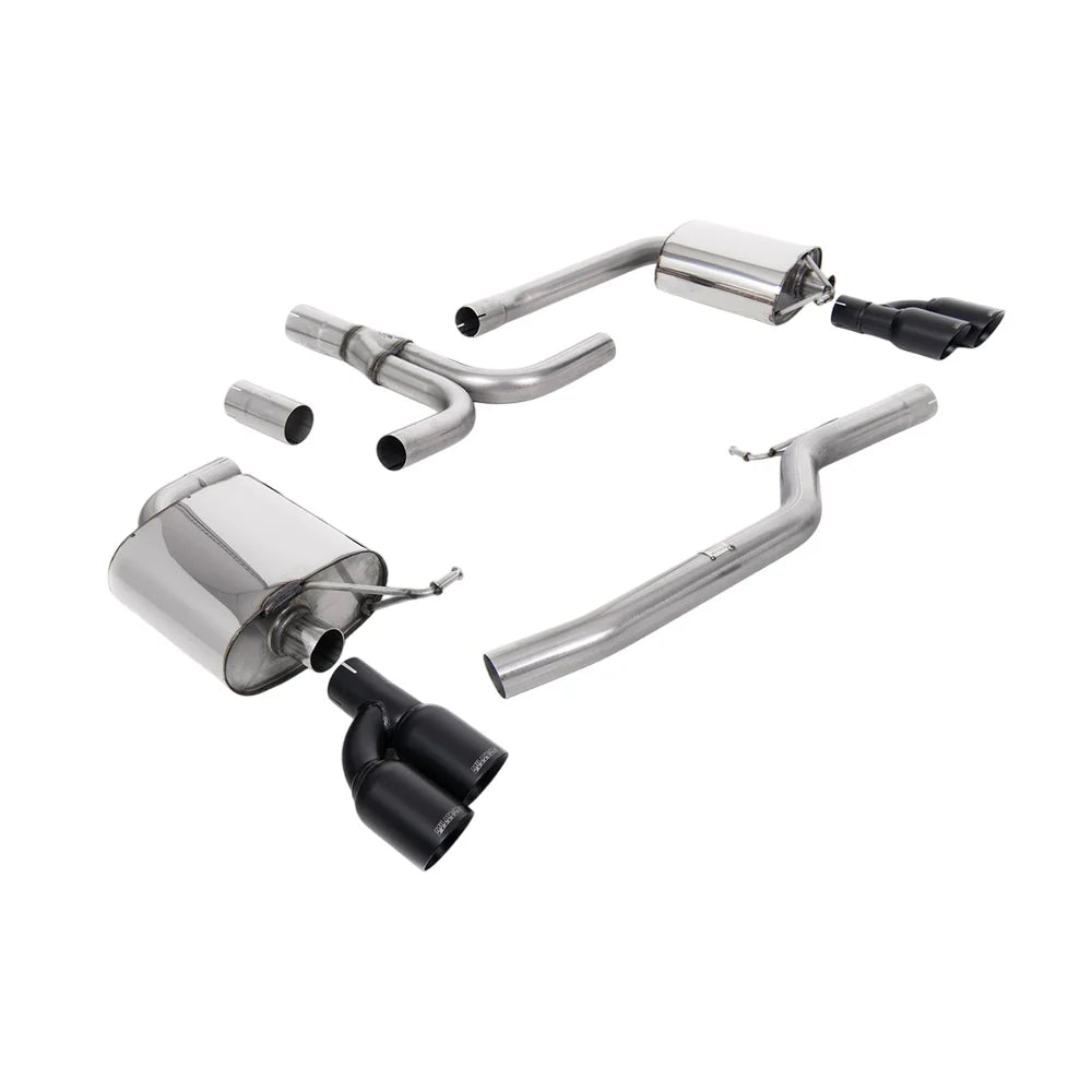 Milltek Cat Back Exhaust Audi A5 Cabriolet 3.0 TDi (DPF) Quattro 09-25