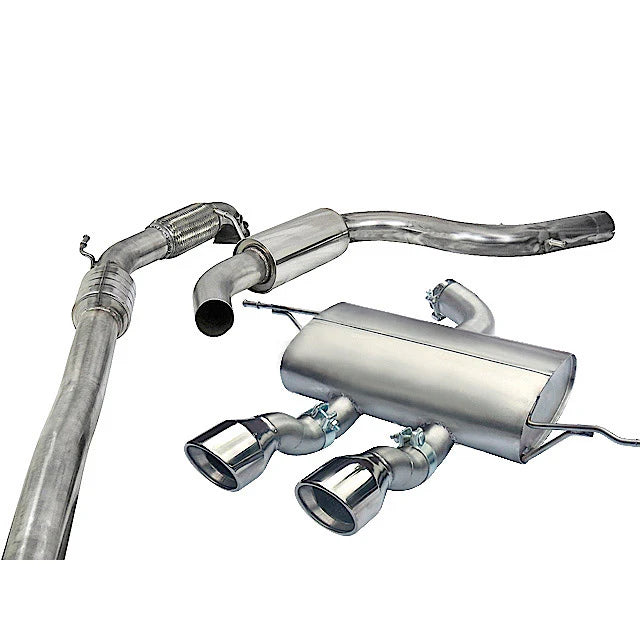 COBRA SPORT - Seat Leon Cupra R Mk2 1P 2.0 T FSI (10-12) Turbo Back Performance Exhaust