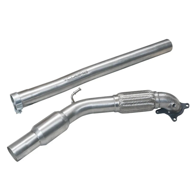 COBRA SPORT - Seat Leon Cupra Mk2 1P 2.0 T FSI (06-12) Sports Cat / De-Cat Front Downpipe Performance Exhaust