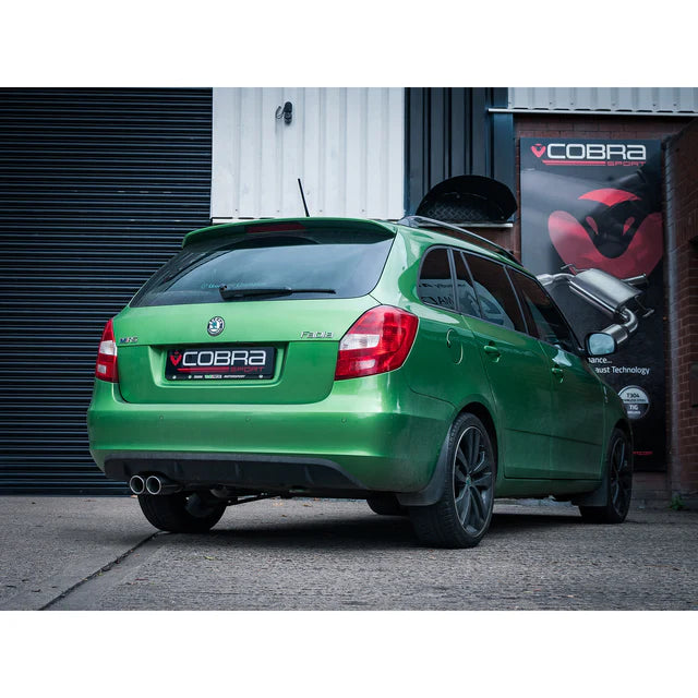 COBRA SPORT - Skoda Fabia VRS 1.4 TSI Estate (10-14) Cat Back Performance Exhaust