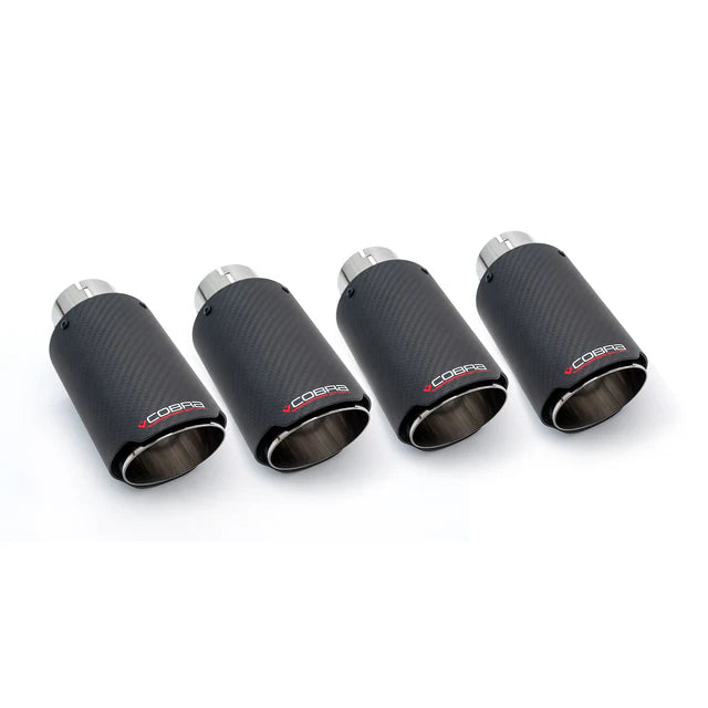 COBRA SPORT - Carbon Fibre Tip Upgrade - Audi S3 (8V) Valved