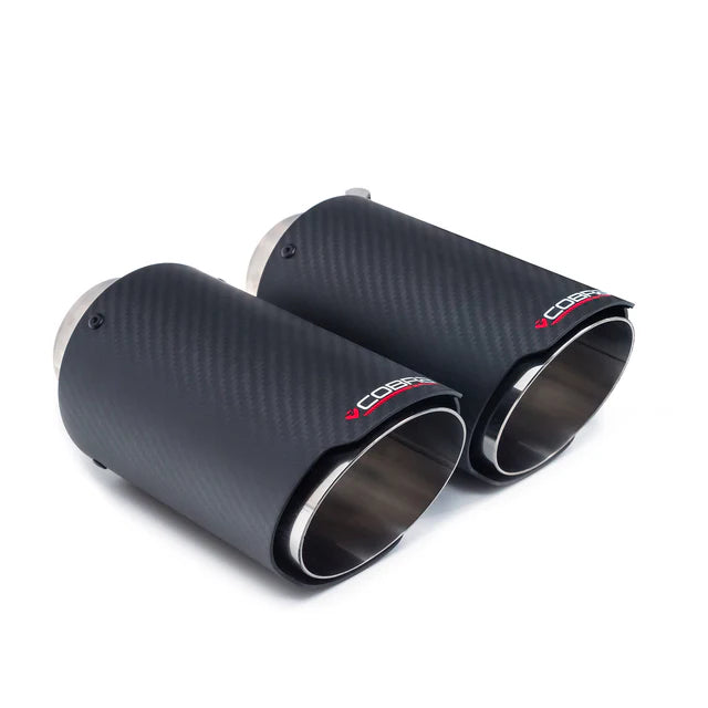 COBRA SPORT - Carbon Fibre Tip Upgrade - Abarth 595