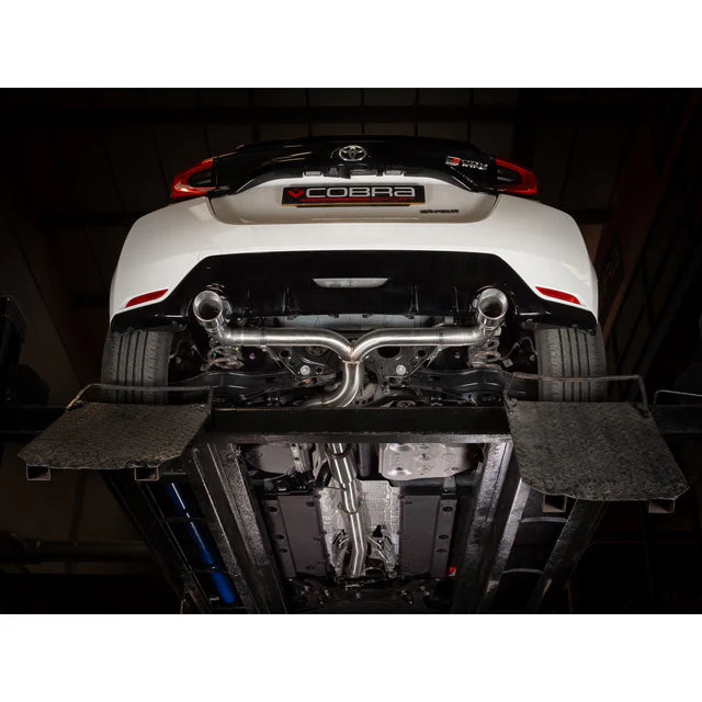 COBRA SPORT - Toyota GR Yaris 1.6 Venom Cat Back Rear Box Delete Performance Exhaust
