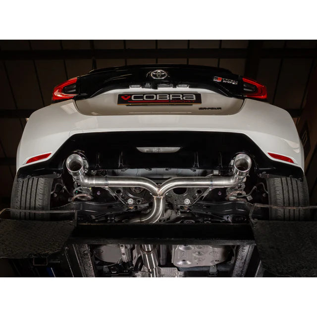 COBRA SPORT -Toyota GR Yaris 1.6 Venom GPF Back Rear Box Delete Race Performance Exhaust