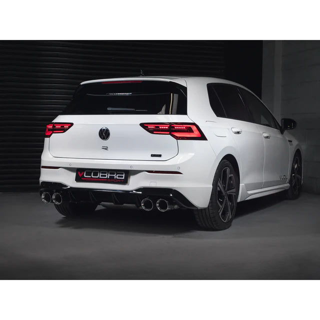COBRA SPORT - VW Golf R (Mk8) 2.0 TSI (21>) Valved Turbo Back Performance Exhaust