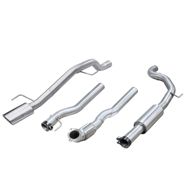 COBRA SPORT - Vauxhall Corsa E 1.0 Turbo (15-19) Venom Box Delete Cat Back Performance Exhaust