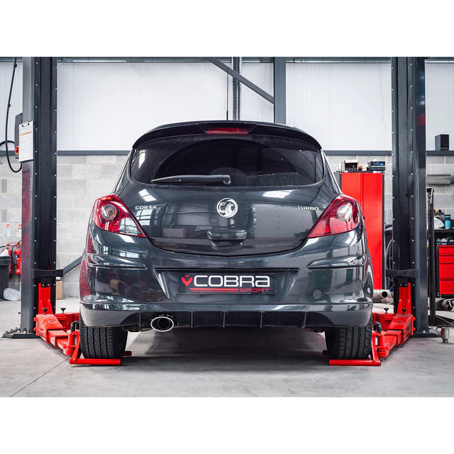 COBRA SPORT - Vauxhall Corsa D 1.4 Turbo Black Edition (12-14) Venom Box Delete Rear Performance Exhaust