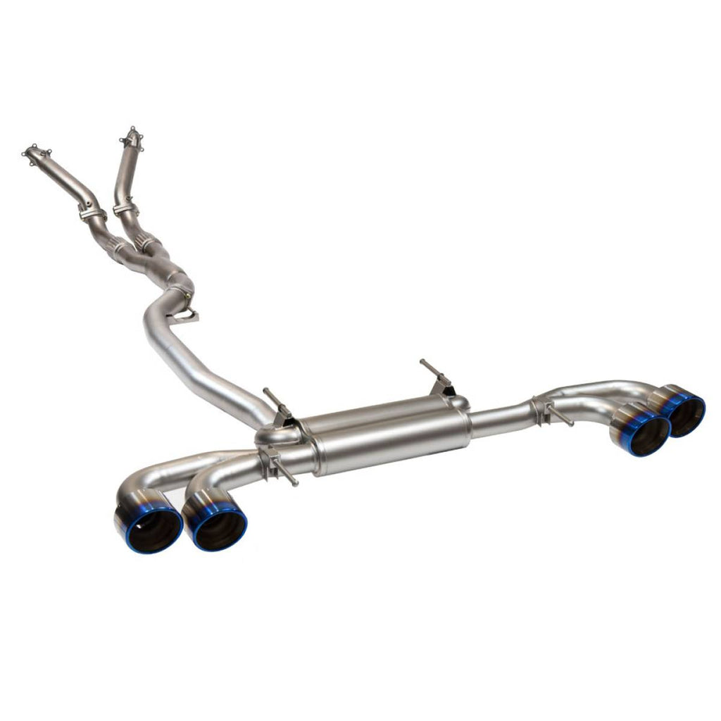 Nissan GTR 3.5" Turbo Back Exhaust with 5 Inch Titanium Tailpipes