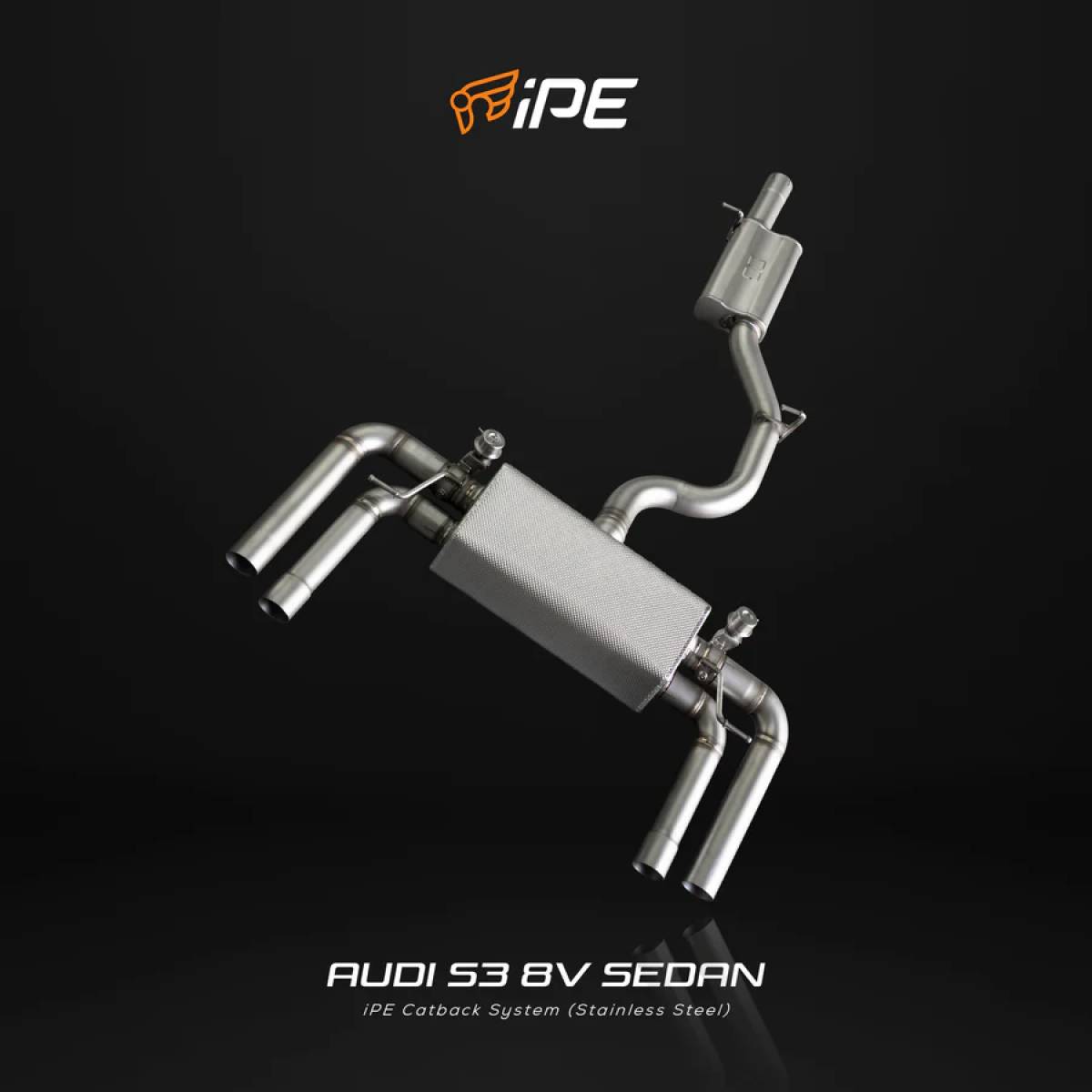 Audi S3 8V Sedan 2013 - Current Cat Back System (Sedan)