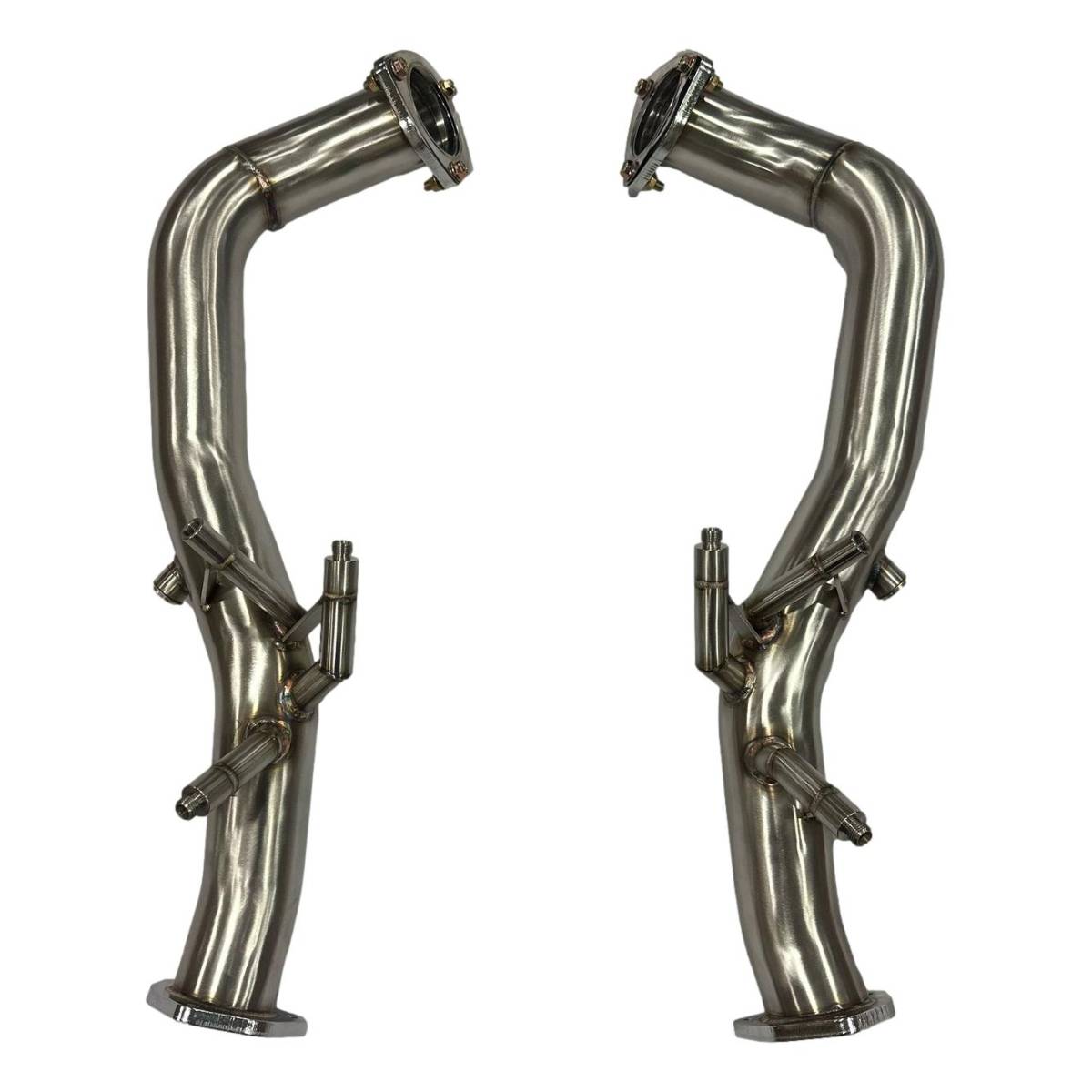 Porsche 982 718 Cayman GT4 RS Full Stainless Steel System with Carbon Tailpipes