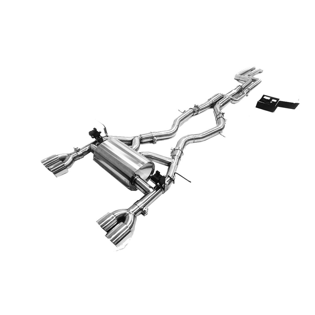 BMW M3 F80,M4 F82 Valvetronic Cat Back Exhaust Stainless Tailpipes